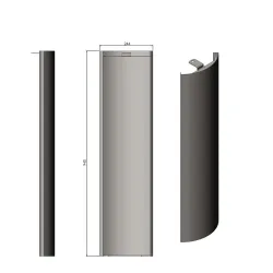 Panneau acier G réf 09-894 - Termatech