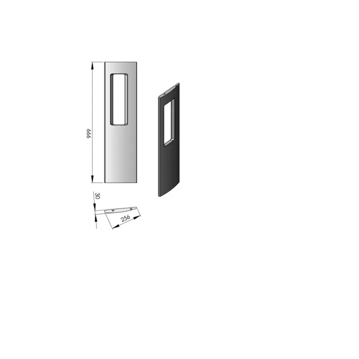 Pièce détachée Termatech Panneau latéral D réf 08-503 - Ersho