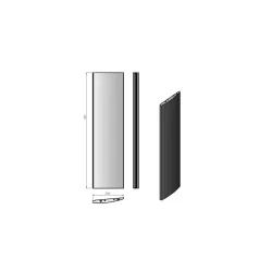 Panneau lateral G ou D réf 08-501 - Termatech