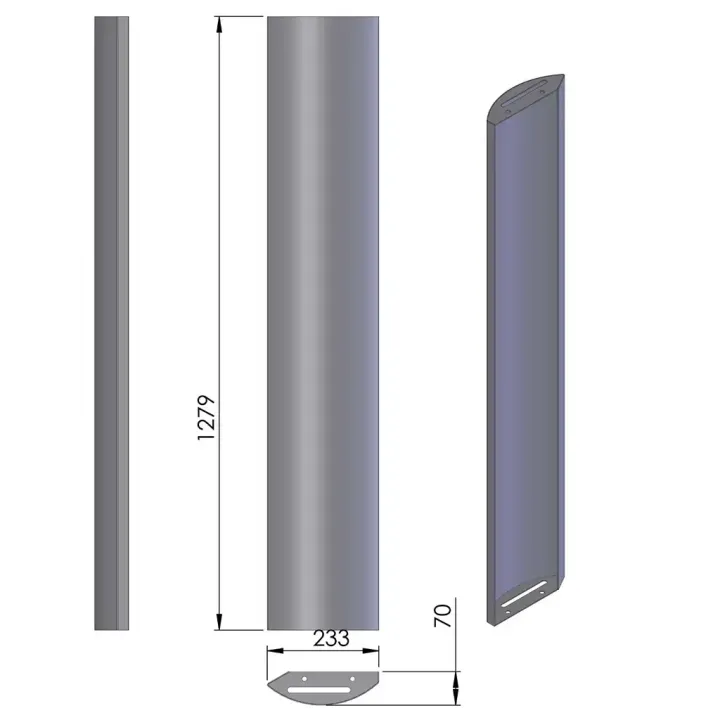 Pièce détachée Termatech Panneau latérale (TT55RHT) réf 09-612 - Ersho