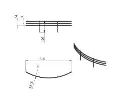 Pièce détachée Termatech Pare-braises, acier réf 09-356 - Ersho