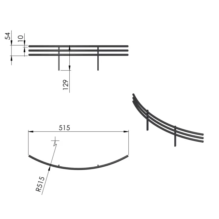 Pièce détachée Termatech Pare-braises, acier réf 09-356 - Ersho
