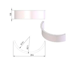 Pièce détachée Termatech Pare-feu, acier réf 09-752 - Ersho