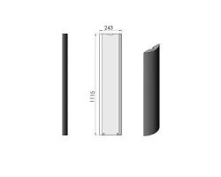 Pièce détachée Termatech Paroi latérale réf 08-144 - Ersho