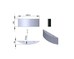 Pièce détachée Termatech Pierre frontale réf 08-616 - Ersho