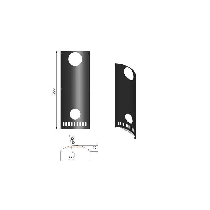 Pièce détachée Termatech plaque arrière réf 09-826 - Ersho