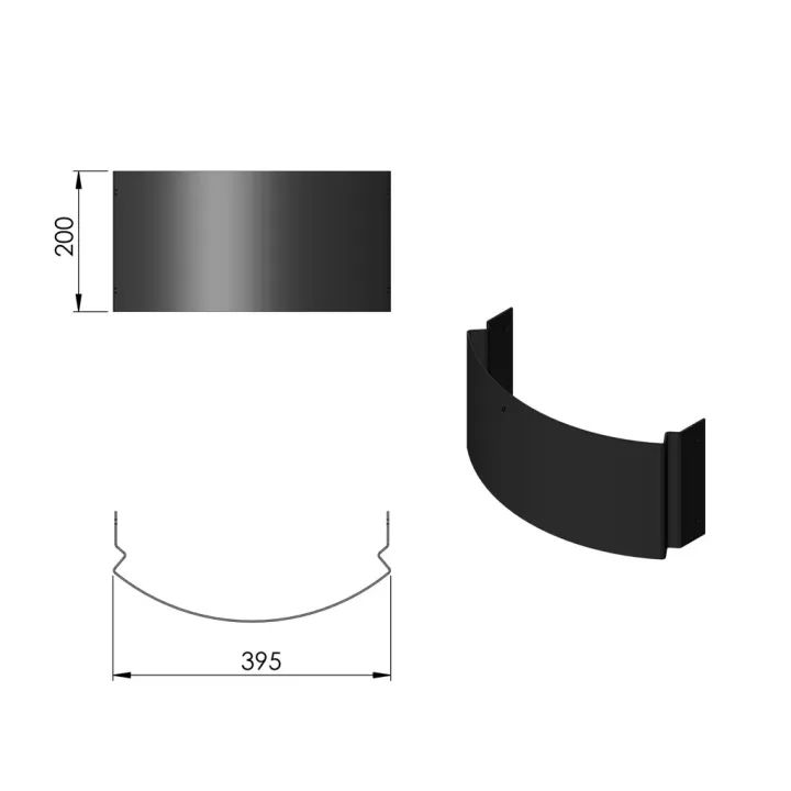 Pièce détachée Termatech Plaque d'obturation réf 09-516 - Ersho