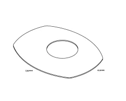 Pièce détachée Termatech Plateau supérieur réf 09-544 - Ersho