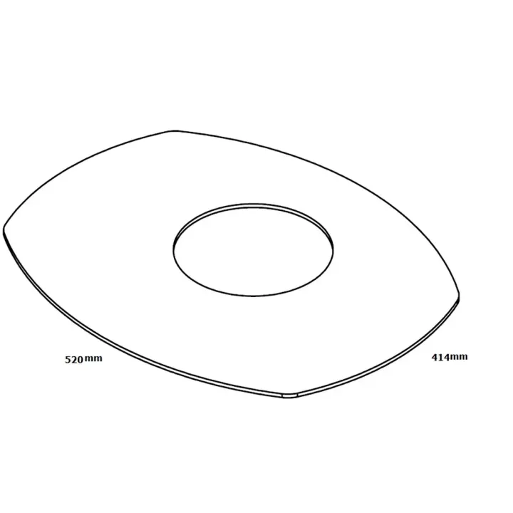 Pièce détachée Termatech Plateau supérieur réf 09-544 - Ersho