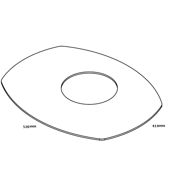 Pièce détachée Termatech Plateau supérieur réf 09-545 - Ersho