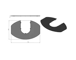 Pièce détachée Termatech Plateau supérieur réf 09-558 - Ersho