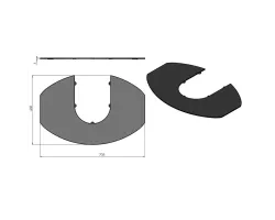Pièce détachée Termatech Plateau supérieur réf 09-559 - Ersho