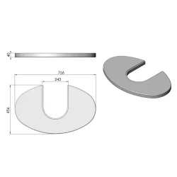 Plateau supérieur  réf 08-440 - Termatech