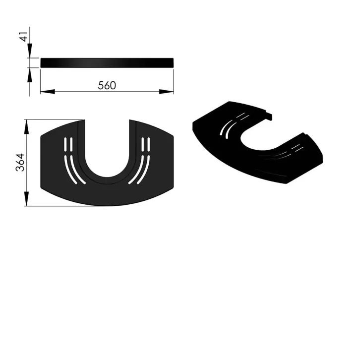 Pièce détachée Termatech Plateau supérieur  réf 09-264 - Ersho