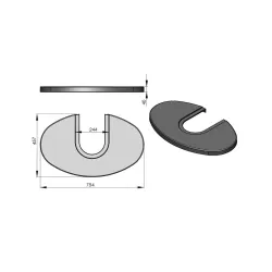 Plateau supérieur  réf 09-591 - Termatech