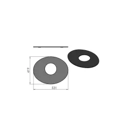 Plateau supérieur  réf 09-860 - Termatech
