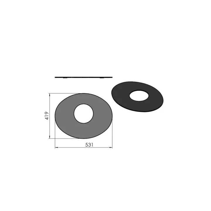 Pièce détachée Termatech Plateau supérieur  réf 09-860 - Ersho