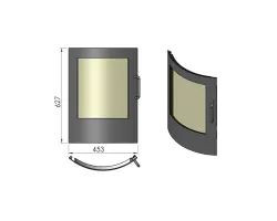 Pièce détachée Termatech Porte réf 09-401 - Ersho