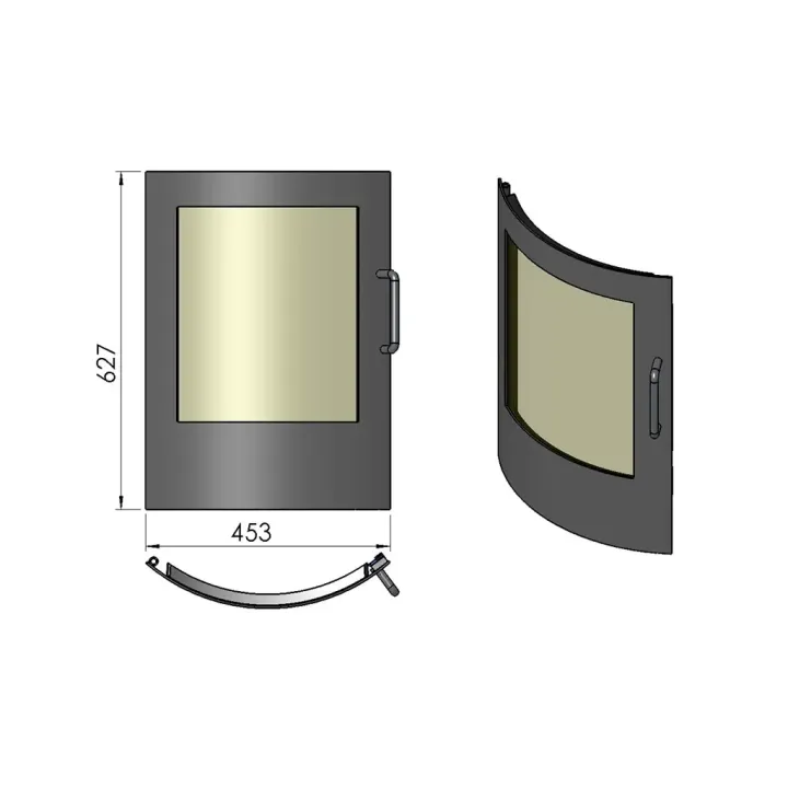 Pièce détachée Termatech Porte réf 09-401 - Ersho