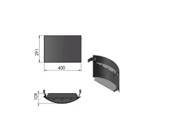 Pièce détachée Termatech Porte caches-bûches réf 09-875 - Ersho