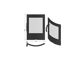 Pièce détachée Termatech Porte complet réf 09-500 - Ersho