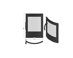 Pièce détachée Termatech Porte complet réf 09-501 - Ersho