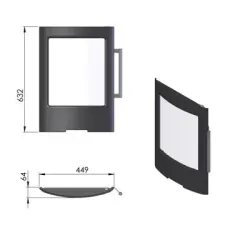 Porte complète réf 09-428 - Termatech