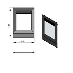 Porte complète réf 09-676 - Termatech