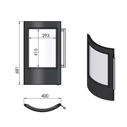 Porte complète réf 09-868 - Termatech