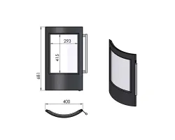 Pièce détachée Termatech Porte complète réf 09-869 - Ersho