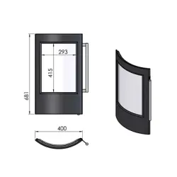 Porte complète réf 09-869 - Termatech