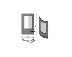 Pièce détachée Termatech Porte complète (TT20) réf 09-811 - Ersho