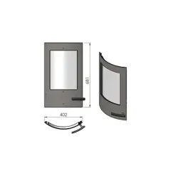 Porte complète (TT20) réf 09-811 - Termatech