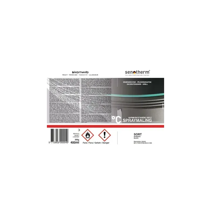 Pièce détachée Termatech Senotherm spray réf 40-116 - Ersho