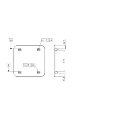 Sole foyère réf 09-824 - Termatech