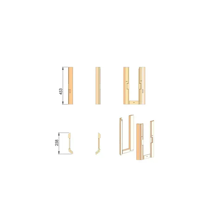 Pièce détachée Termatech Vermiculite  Côtés  réf 09-151 - Ersho