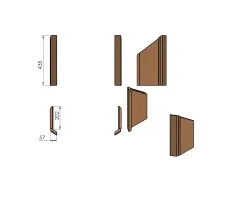 Pièce détachée Termatech Vermiculite  Côtés  réf 09-573 - Ersho