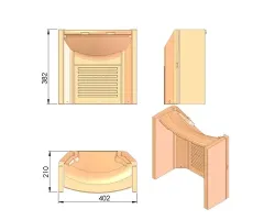 Pièce détachée Termatech Vermiculite complète  réf 09-410 - Ersho