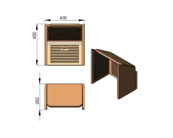 Pièce détachée Termatech Vermiculite complète  réf 09-670 - Ersho