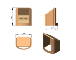 Pièce détachée Termatech Vermiculite complète  réf 09-840 - Ersho