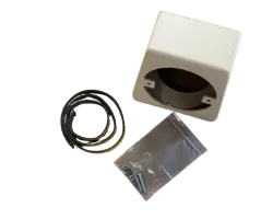 Adaptateur Vertical Ivoire Ø125Mm 5”