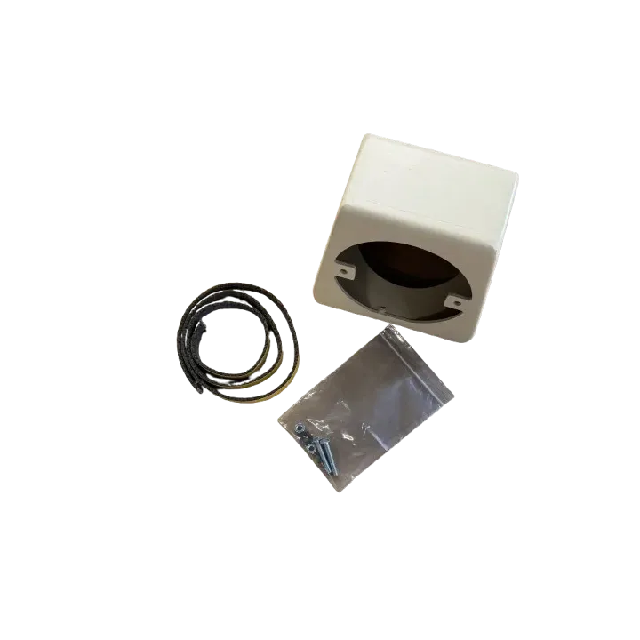 Adaptateur Vertical Ivoire Ø125Mm 5”