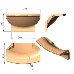 Vermiculite Déflecteur réf 09-412 - Termatech