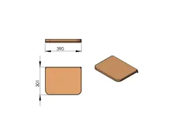Pièce détachée Termatech Vermiculite Déflecteur réf 09-671 - Ersho