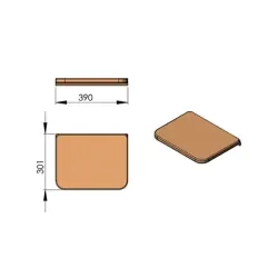 Vermiculite Déflecteur réf 09-671 - Termatech