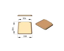 Pièce détachée Termatech Vermiculite Déflecteur réf 09-715 - Ersho