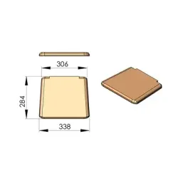 Vermiculite Déflecteur réf 09-715 - Termatech