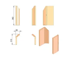 Pièce détachée Termatech Vermiculite latérales réf 09-414 - Ersho