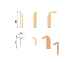 Pièce détachée Termatech Vermiculite latérales réf 09-415 - Ersho