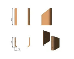 Pièce détachée Termatech Vermiculite latérales réf 09-842 - Ersho